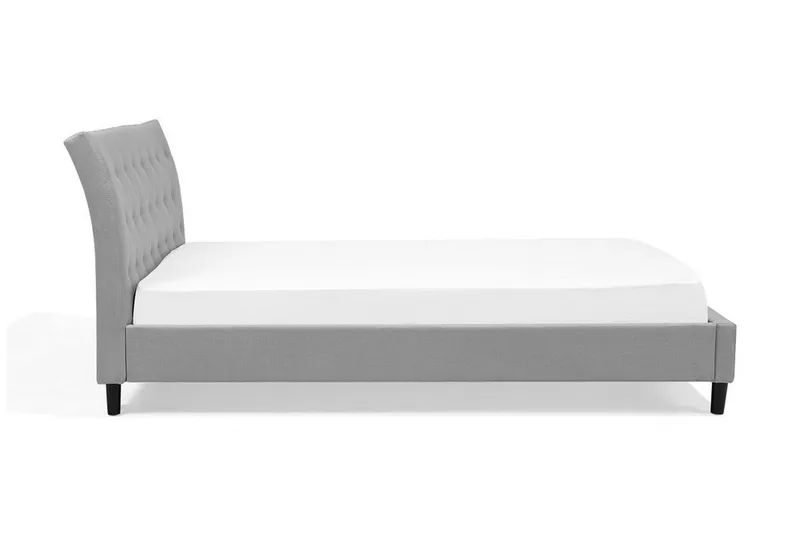 Saverne Dobbeltseng 140 | 200 cm - Grå - Møbler - Senger - Sengeramme & sengestamme