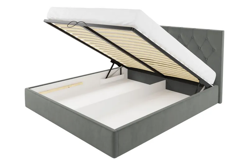 Seng 147x222 cm - Beige - Møbler - Senger - Sengeramme & sengestamme