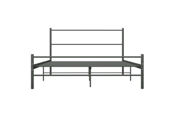 Sengeramme grå metall 120x200 cm - Møbler - Senger - Sengeramme & sengestamme