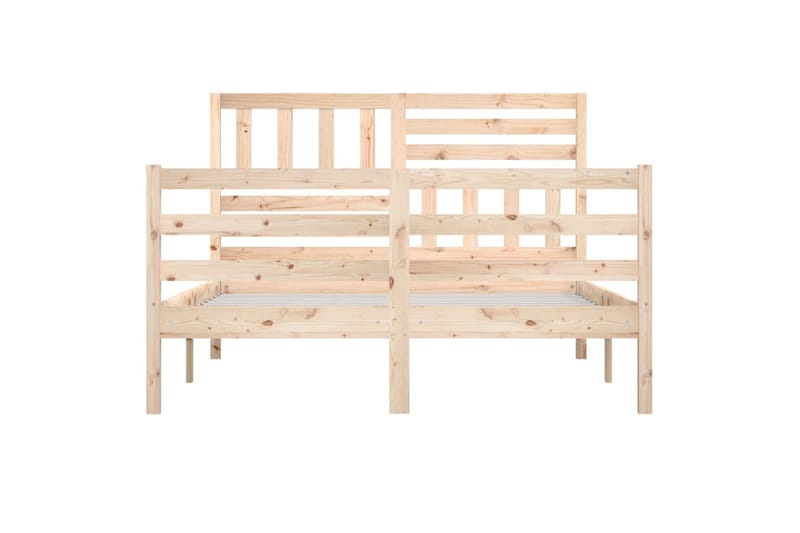 Sengeramme heltre 120x190 cm 4FT Small Double - Brun - Møbler - Senger - Sengeramme & sengestamme