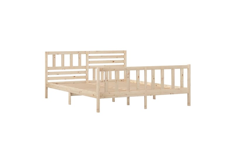Sengeramme heltre 120x200 cm - Brun - Møbler - Senger - Sengeramme & sengestamme