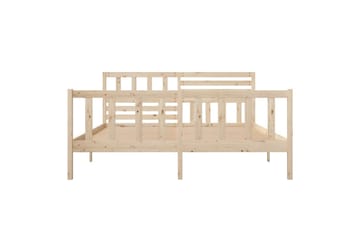 Sengeramme heltre 120x200 cm - Brun - Møbler - Senger - Sengeramme & sengestamme