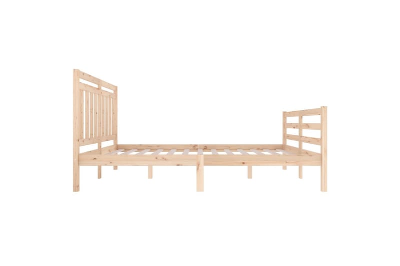 Sengeramme heltre 120x200 cm - Brun - Møbler - Senger - Sengeramme & sengestamme
