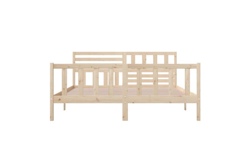 Sengeramme heltre 180x200 cm 6FT Super King - Brun - Møbler - Senger - Sengeramme & sengestamme