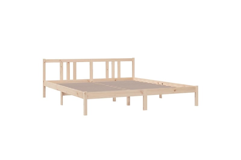 Sengeramme heltre 180x200 cm 6FT Super King - Brun - Møbler - Senger - Sengeramme & sengestamme