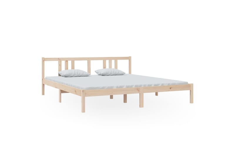 Sengeramme heltre 180x200 cm 6FT Super King - Brun - Møbler - Senger - Sengeramme & sengestamme