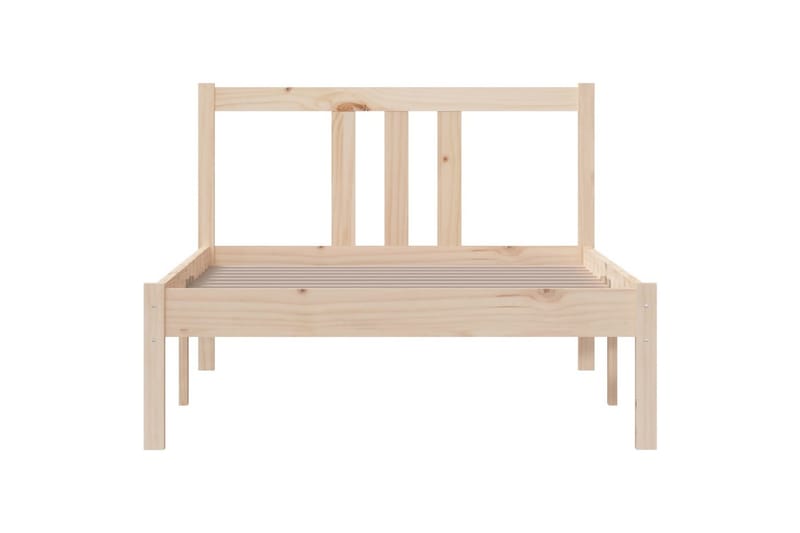 Sengeramme heltre 90x190 cm 3FT Single - Brun - Møbler - Senger - Sengeramme & sengestamme
