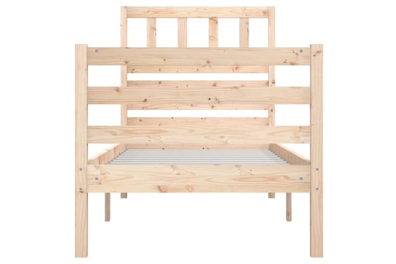 Sengeramme heltre 90x200 cm - Brun - Møbler - Senger - Sengeramme & sengestamme