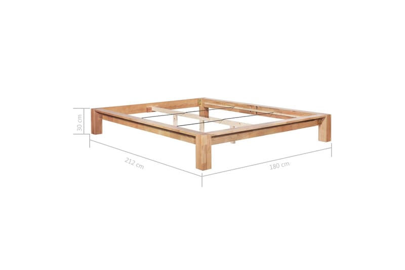 Sengeramme heltre eik 160x200 cm - Møbler - Senger - Sengeramme & sengestamme