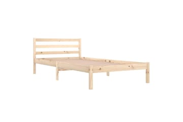 Sengeramme heltre furu 100x200 cm - Brun - Møbler - Senger - Sengeramme & sengestamme
