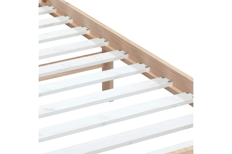 Sengeramme heltre furu 100x200 cm - Brun - Møbler - Senger - Sengeramme & sengestamme