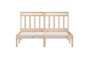 Sengeramme heltre furu 120x200 cm - Brun - Møbler - Senger - Sengeramme & sengestamme