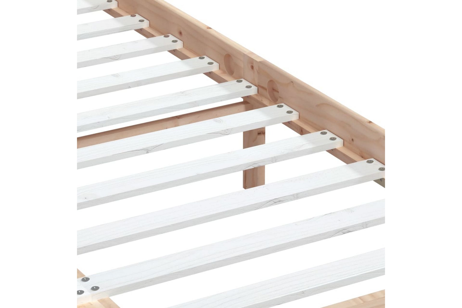 Sengeramme heltre furu 120x200 cm - Brun - Møbler - Senger - Sengeramme & sengestamme