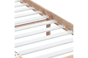 Sengeramme heltre furu 120x200 cm - Brun - Møbler - Senger - Sengeramme & sengestamme