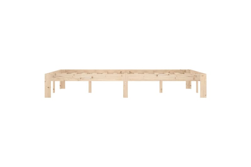 Sengeramme heltre furu 120x200 cm - Brun - Møbler - Senger - Sengeramme & sengestamme