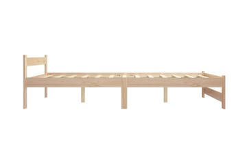 Sengeramme heltre furu 160x200 cm - Brun - Møbler - Senger - Sengeramme & sengestamme
