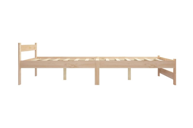 Sengeramme heltre furu 160x200 cm - Brun - Møbler - Senger - Sengeramme & sengestamme