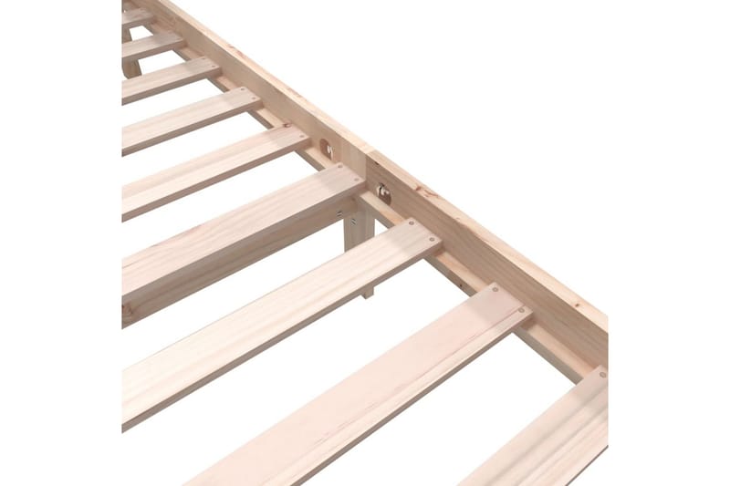 Sengeramme heltre furu 180x200 cm 6FT Super King - Brun - Møbler - Senger - Sengeramme & sengestamme