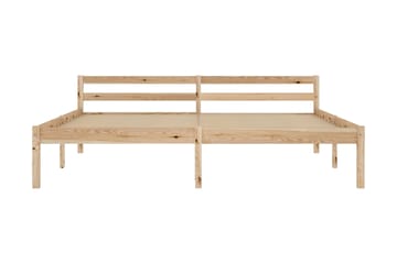 Sengeramme heltre furu 180x200 cm - Brun - Møbler - Senger - Sengeramme & sengestamme