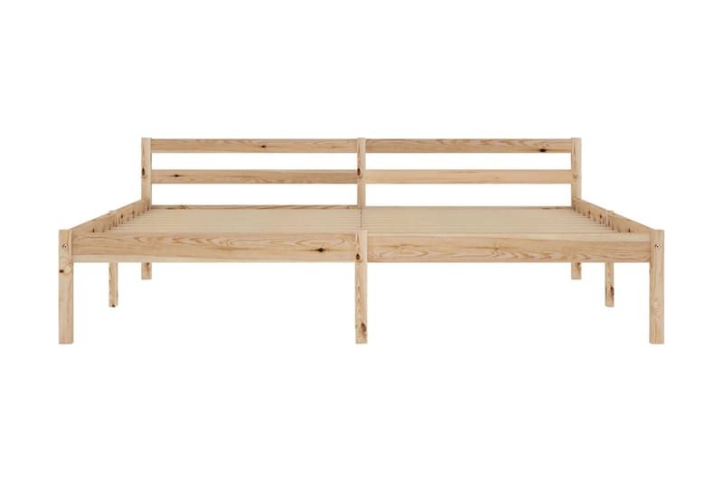 Sengeramme heltre furu 180x200 cm - Brun - Møbler - Senger - Sengeramme & sengestamme