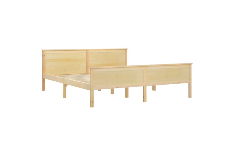 Sengeramme heltre furu 180x200 cm - Brun - Møbler - Senger - Sengeramme & sengestamme