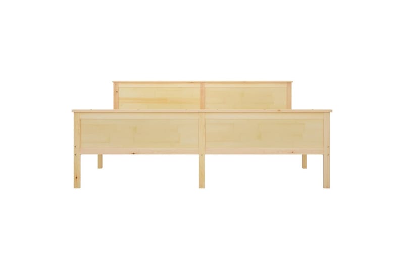 Sengeramme heltre furu 180x200 cm - Brun - Møbler - Senger - Sengeramme & sengestamme