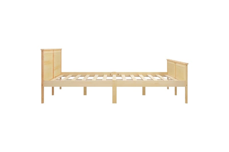 Sengeramme heltre furu 180x200 cm - Brun - Møbler - Senger - Sengeramme & sengestamme