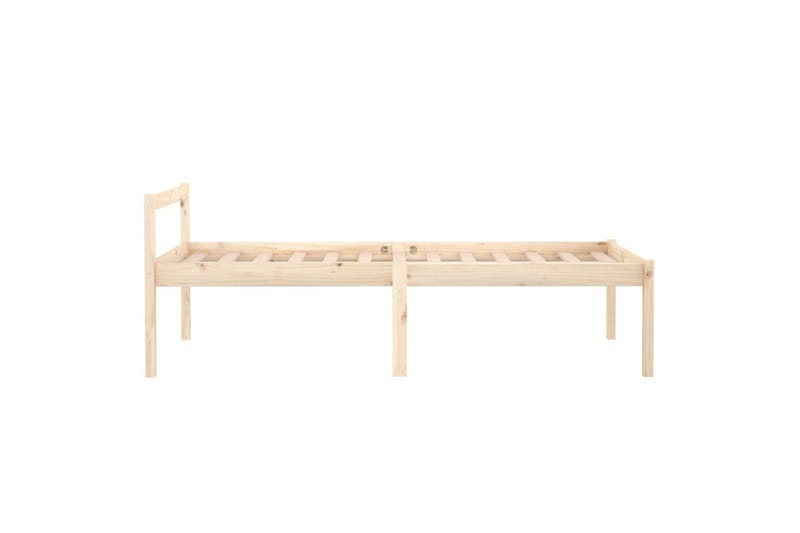 Sengeramme heltre furu 90x200 cm - Brun - Møbler - Senger - Sengeramme & sengestamme