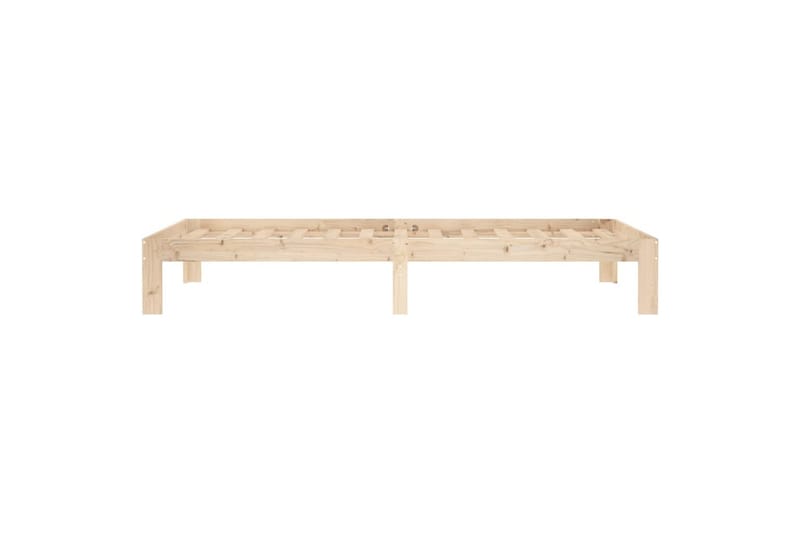 Sengeramme heltre furu 90x200 cm - Brun - Møbler - Senger - Sengeramme & sengestamme