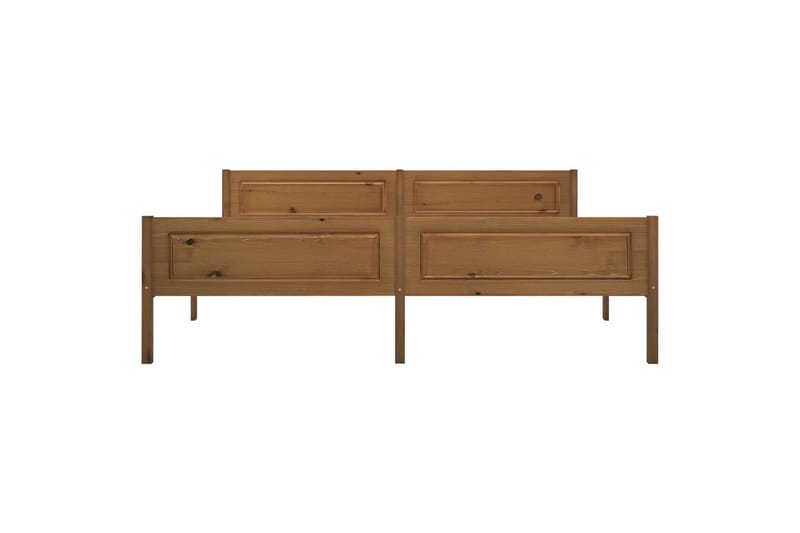 Sengeramme heltre furu honningbrun 180x200 cm - Møbler - Senger - Sengeramme & sengestamme