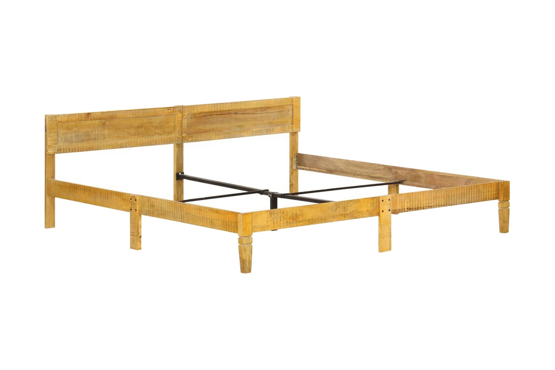 Sengeramme heltre mango 200 cm - Brun - Møbler - Senger - Sengeramme & sengestamme