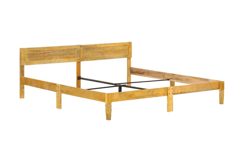 Sengeramme heltre mango 200 cm - Brun - Møbler - Senger - Sengeramme & sengestamme