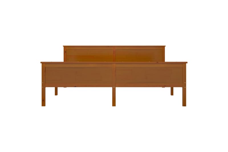 Sengeramme honningbrun furu 180x200 cm - Brun - Møbler - Senger - Sengeramme & sengestamme