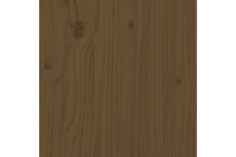 Sengeramme honningbrun heltre 120x190 cm 4FT Small Double - Brun - Møbler - Senger - Sengeramme & sengestamme