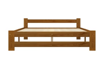 Sengeramme honningbrun heltre furu 180x200 cm - Brun - Møbler - Senger - Sengeramme & sengestamme