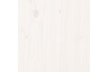 Sengeramme hvit heltre 150x200 cm 5FT King Size - Hvit - Møbler - Senger - Sengeramme & sengestamme