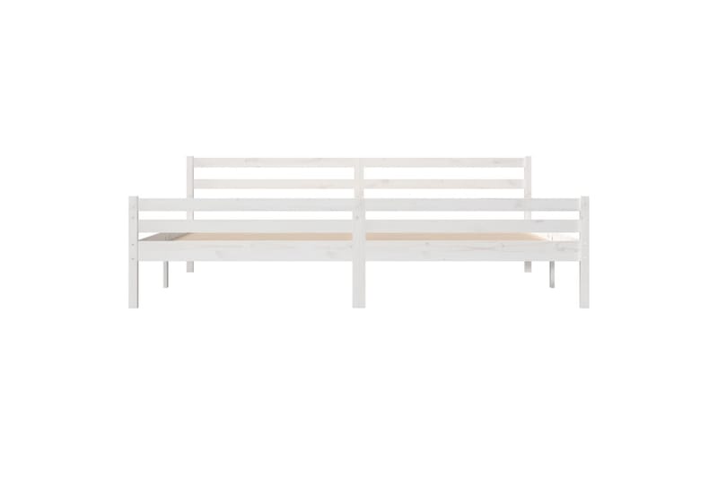 Sengeramme hvit heltre 180x200 cm 6FT Super King - Hvit - Møbler - Senger - Sengeramme & sengestamme