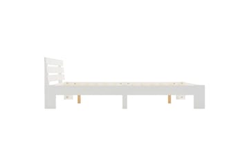 Sengeramme hvit heltre furu 180x200 cm - Hvit - Møbler - Senger - Sengeramme & sengestamme