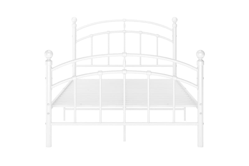 Sengeramme hvit metall 120x200 cm - Hvit - Møbler - Senger - Sengeramme & sengestamme