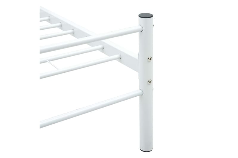Sengeramme hvit metall 120x200 cm - Møbler - Senger - Sengeramme & sengestamme
