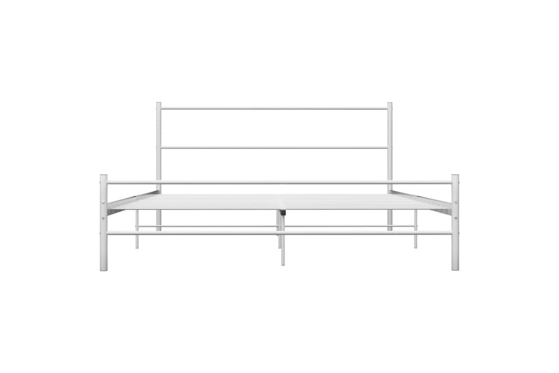 Sengeramme hvit metall 120x200 cm - Møbler - Senger - Sengeramme & sengestamme