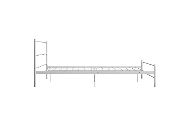 Sengeramme hvit metall 120x200 cm - Møbler - Senger - Sengeramme & sengestamme