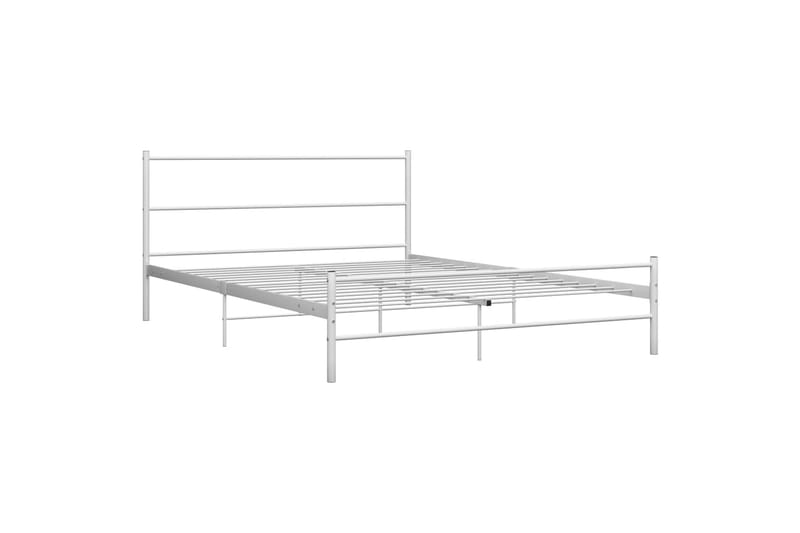 Sengeramme hvit metall 120x200 cm - Møbler - Senger - Sengeramme & sengestamme