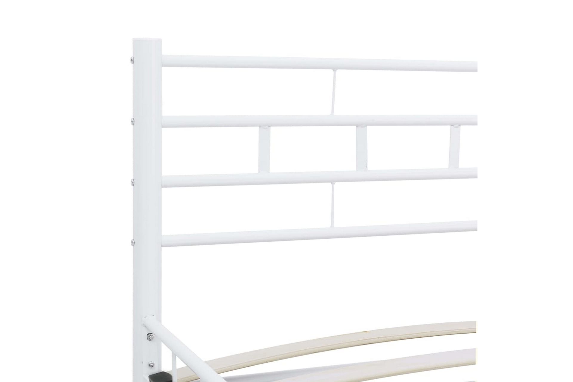Sengeramme hvit metall 120x200 cm - Møbler - Senger - Sengeramme & sengestamme