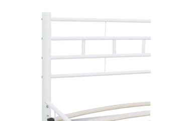 Sengeramme hvit metall 120x200 cm - Møbler - Senger - Sengeramme & sengestamme