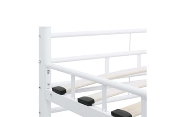Sengeramme hvit metall 120x200 cm - Møbler - Senger - Sengeramme & sengestamme