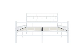 Sengeramme hvit metall 120x200 cm - Møbler - Senger - Sengeramme & sengestamme