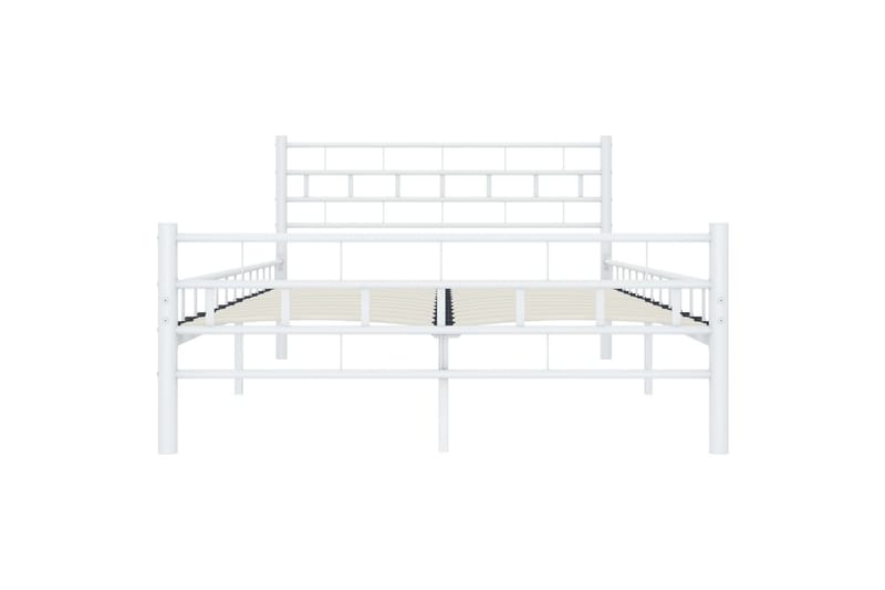 Sengeramme hvit metall 120x200 cm - Møbler - Senger - Sengeramme & sengestamme