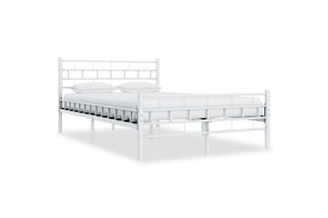 Sengeramme hvit metall 120x200 cm - Møbler - Senger - Sengeramme & sengestamme
