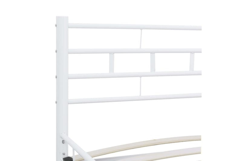 Sengeramme hvit metall 200x200 cm - Møbler - Senger - Sengeramme & sengestamme